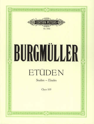 Friedrich Burgmüller - 12 melodische Etüden op. 105