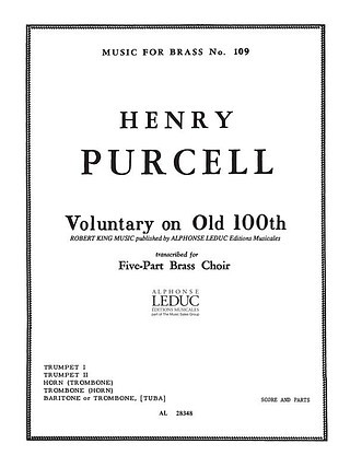 Henry Purcell - Voluntary On 'Old 100th'