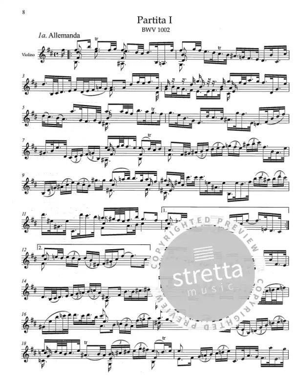 Johann Sebastian Bach - Three Sonatas and Three Partitas BWV 1001–1006