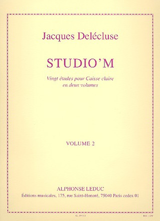 Jacques Delécluse - Studio'M Vol.2
