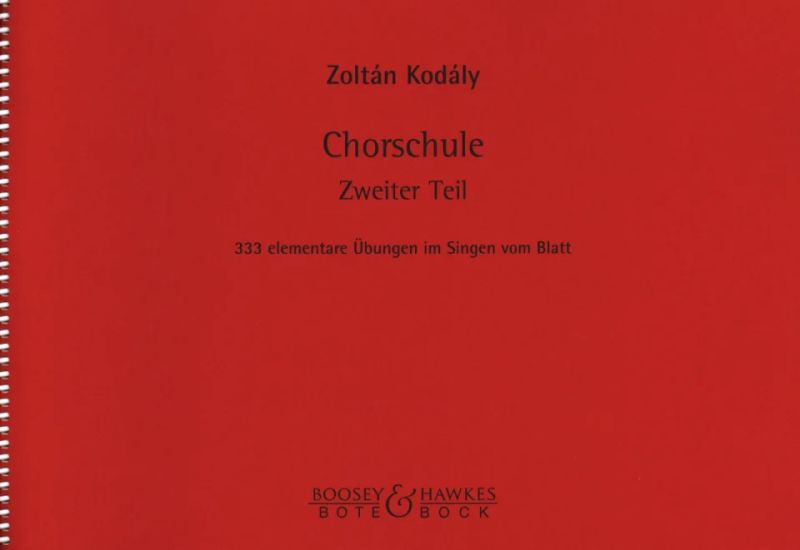 Zoltán Kodály - Chorschule 2 (0)