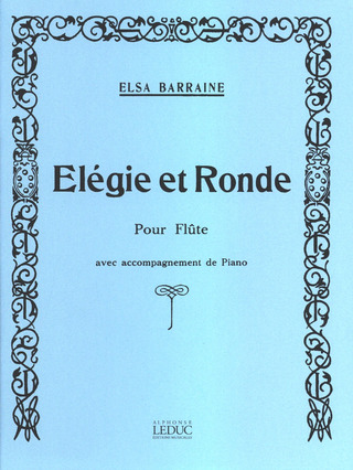 Elegie Et Ronde