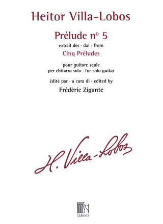 Heitor Villa-Lobos - Prélude No. 5