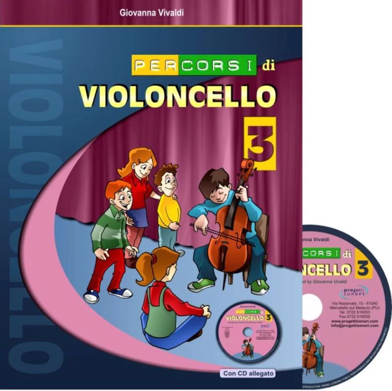 Giovanna Vivaldi - Percorsi Di Violoncello Vol. 3