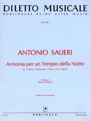 Antonio Salieri - Armonia per un Tempio della Notte