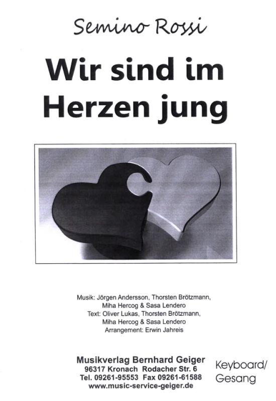 Thorsten Brötzmann - Wir sind im Herzen jung