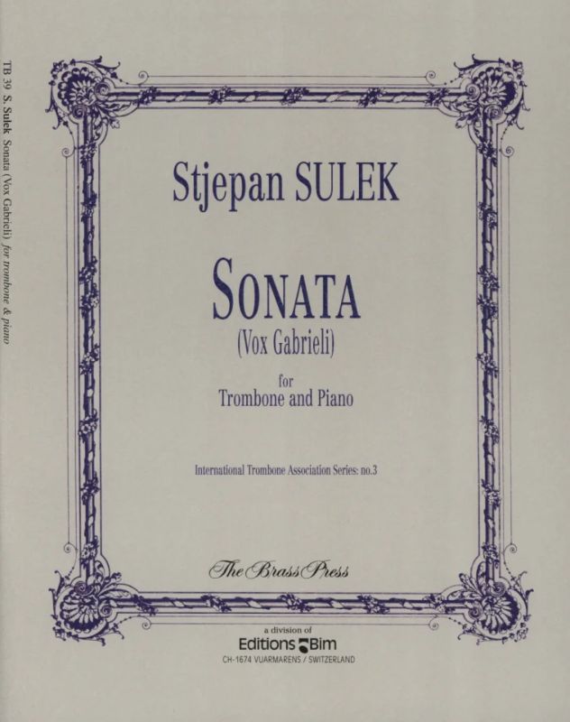 Stjepan Šulek - Sonata