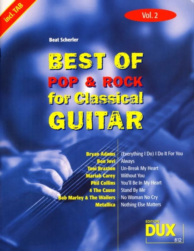 Best of Pop & Rock for Classical Guitar 2
