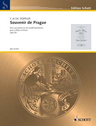 Franz Doppler y otros. - Souvenir de Prague