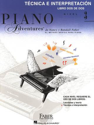 Randall Faber y otros. - Piano Adventures 3  – Técnica e interpretación