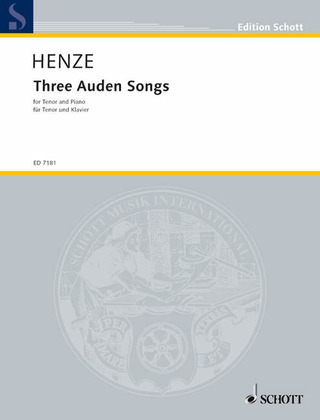 Hans Werner Henze - Three Auden Songs
