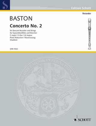 John Baston - Concerto No. 2 C-Dur