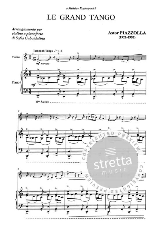 Astor Piazzolla - Le Grand Tango