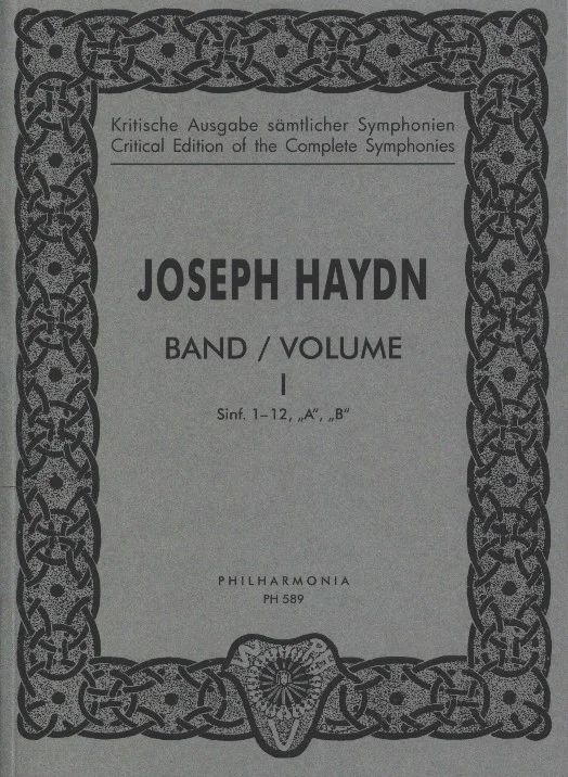 Joseph Haydn - Symphonien "A" und "B" und Nr. 1-12 Band 1