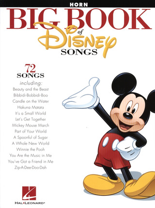 The Big Book Of Disney Songs - French Horn