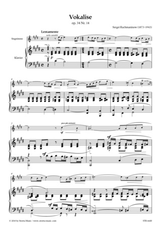 S. Rachmaninov - Vocalise