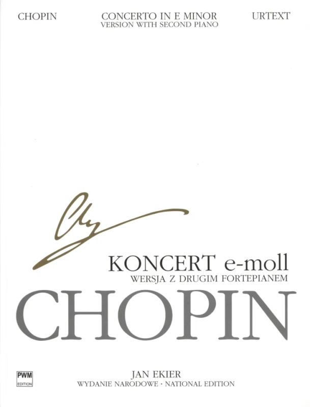 Frédéric Chopin - Concerto N 1 Op 11 Rev Ekier X 2 Pf