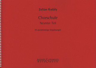 Zoltán Kodály - Chorschule 9