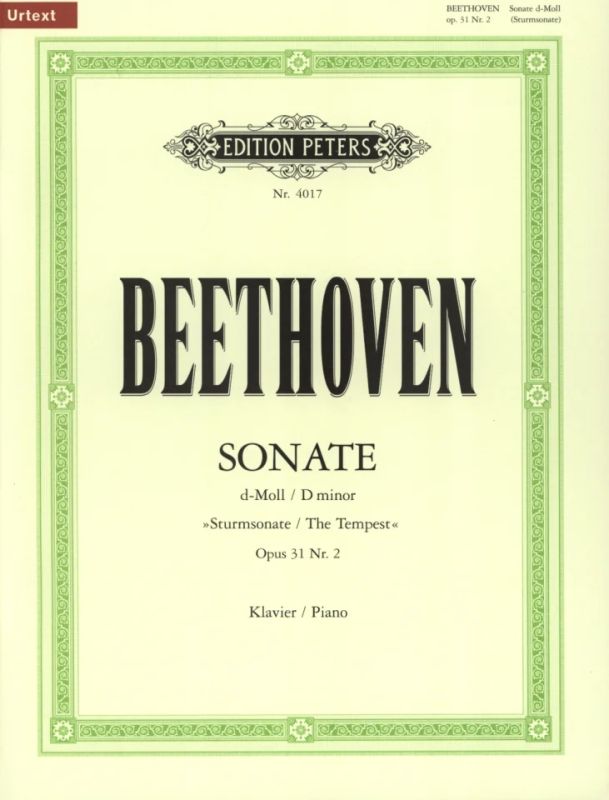 Ludwig van Beethoven - Sonate Nr. 17 d-Moll op. 31; 2
