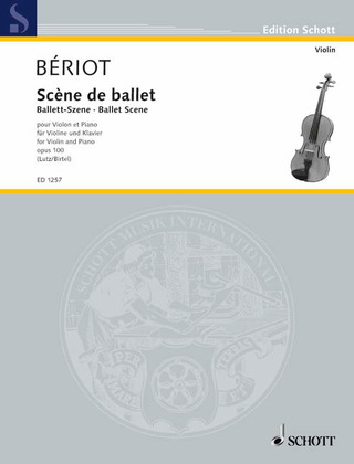 Charles Auguste de Bériot - Ballett-Szene