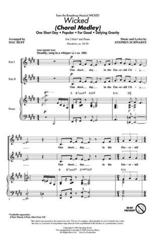 Stephen Schwartz - Wicked (Choral medley)