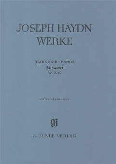 Joseph Haydn: Masses no. 9-10 – Critical report