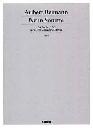 Aribert Reimann - Neun Sonette der Louïze Labé