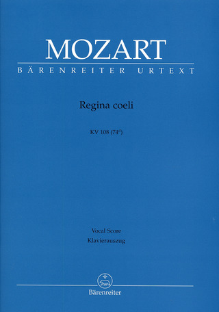Wolfgang Amadeus Mozart - Regina coeli in C major K. 108 (74d)