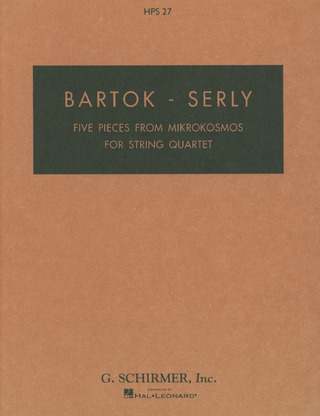 Béla Bartók: Fünf Stücke (1926-37)