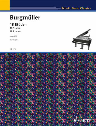 Friedrich Burgmüller - 18 Studies