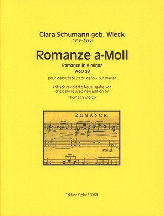 Clara Schumann - Romance in A Minor WoO 28