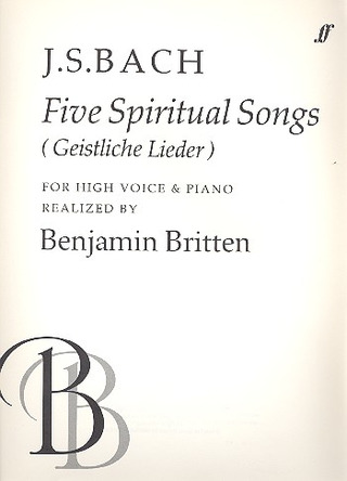 Johann Sebastian Bach - 5 Geistliche Lieder