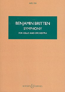 Benjamin Britten - Symphony For Cello And Orchestra Op.68