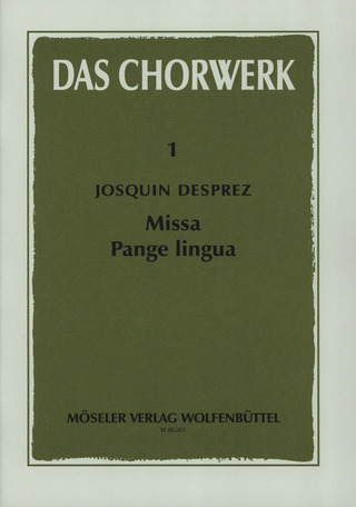 Josquin Desprez - Missa "Pange lingua"