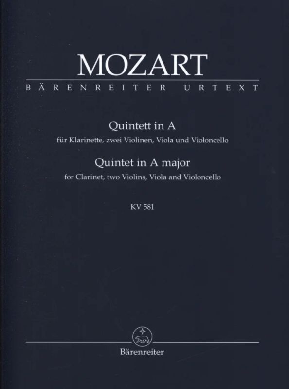 Wolfgang Amadeus Mozart - Quintet in A major K. 581