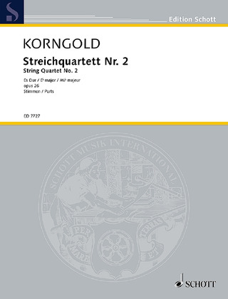 E.W. Korngold - String Quartet No. 2