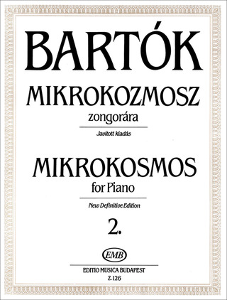 Béla Bartók - Mikrokosmos for piano 2