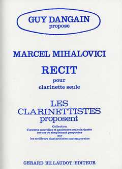 Marcel Mihalovici - Recit