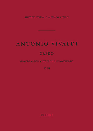 Antonio Vivaldi et al. - Credo Rv 591