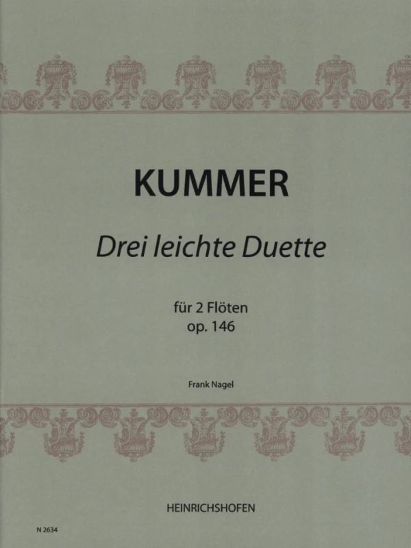 Caspar Kummer - Drei leichte Duette