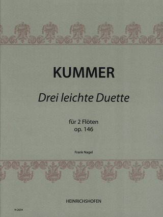 Caspar Kummer - Drei leichte Duette