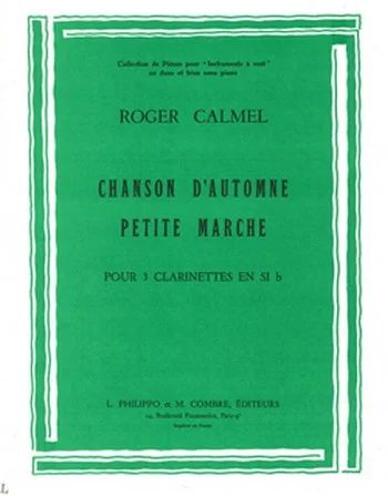 Roger Calmel - Chanson automne - petite marche