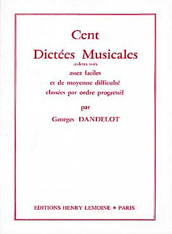 Georges Dandelot - Dictées à 2 voix (100)
