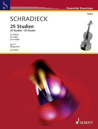 Henry Schradieck - 25 Studies