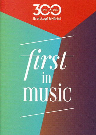 Notizheft "First in Music"