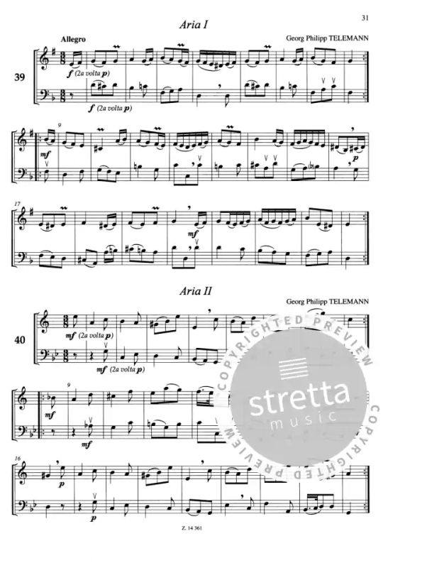 Duos für Klarinette und Fagott (oder Violoncello) für Anfänger (3)