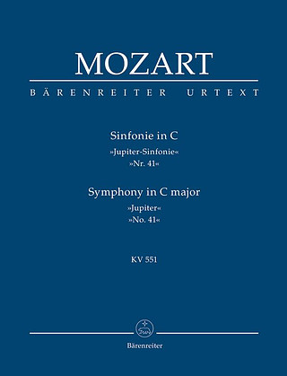 Wolfgang Amadeus Mozart: Symphony no. 41 in C major KV 551