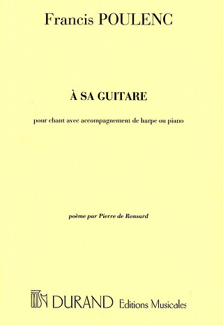 Francis Poulenc - À sa guitare