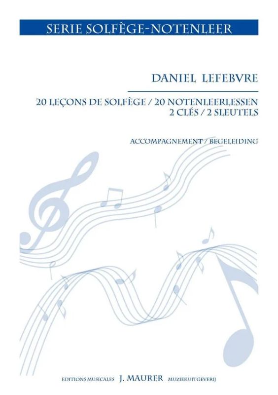 Daniel Lefebvre - 20 notenleerlessen (2 sleutels)