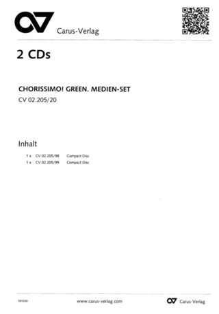 chorissimo! green – Medien-Set